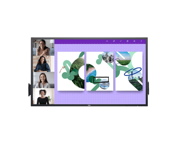 Dell P5524QT 55-Inch 4K UHD Tri HDMI DP Interactive Touch Monitor