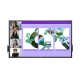 Dell P5524QT 55-Inch 4K UHD Tri HDMI DP Interactive Touch Monitor