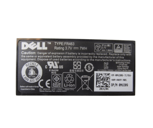 Dell U8735-N 3.7V RAID Controller Battery Li-ion