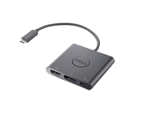 Dell 492-BCTU USB-C to HDMI/DP Adapter with Power Pass-Through