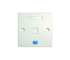 Dintek 1303-12011CH 1-Port Wall Plate with Shutter