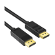 Dtech DisplayPort Male to Male 1.8 Meter