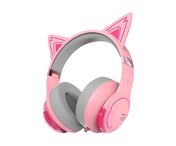 Edifier G5BT CAT Low Latency Pink Bluetooth Gaming Headphone