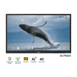 Epson EI-P6501 PowerBoardPRO 65″ 4K UHD Interactive Flat Panel Display