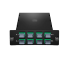 FHD 8 x MTP®-8 Mesh Cassette 64 Fibers OS2 Single Mode Universal Polarity 8 x 8F MTP® to 8 x 8F MTP® (Green) 0.35DB max