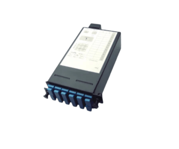 FUD MTP-24 Cassette 24 Fibers OS2 Single Model MTP TO 12X LC Duplex (Blue) 0.35DB Max