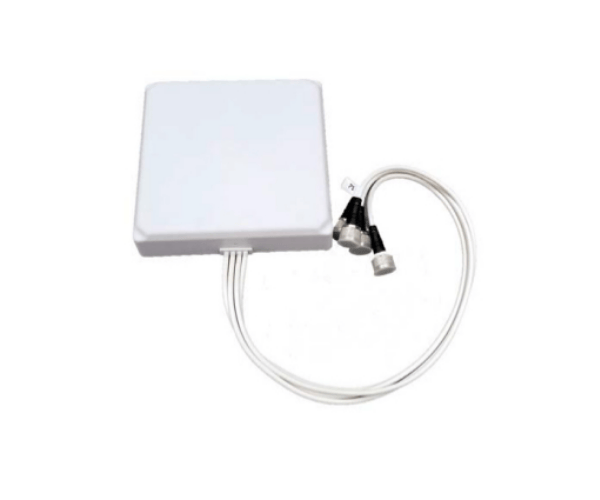 Fortinet FANT-04ABGN-8065-P-N 2.4/5GHz 8/6.5dBi Wi-Fi Patch Antenna with 4 N-Style Connectors (H:60/65°, V:65/70°)