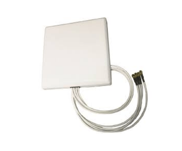 Fortinet FANT-04BEAX-0606-P-R 2.4/5/6GHz 6dBi Wi-Fi High-Gain Patch Antenna with 4 RPSMA Male Connectors