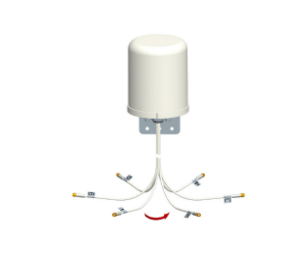Fortinet FANT-06ABGN-0606-O-N 2.4/5GHz 6dBi Wi-Fi Omni Antenna with 6 N-Type Connectors