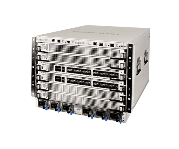 Fortinet FG-7060E Chassis with 2x System Management Modules 3x Fan Modules and 4x AC PSUs