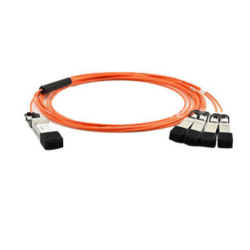 Fortinet FG-CABLE-SR10-SFP+5 100GE SR10 to 10x 10GE Fan-Out Cable MPO to 10xLC OM3 MMF 5m Reach