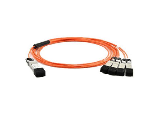Fortinet FG-CABLE-SR10-SFP+5 100GE SR10 to 10x 10GE Fan-Out Cable MPO to 10xLC OM3 MMF 5m Reach