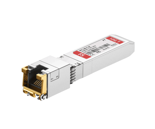 Fortinet FN-TRAN-SFP+GC Compatible 10GBASE-T SFP+ Copper 30m RJ-45 Transceiver Module