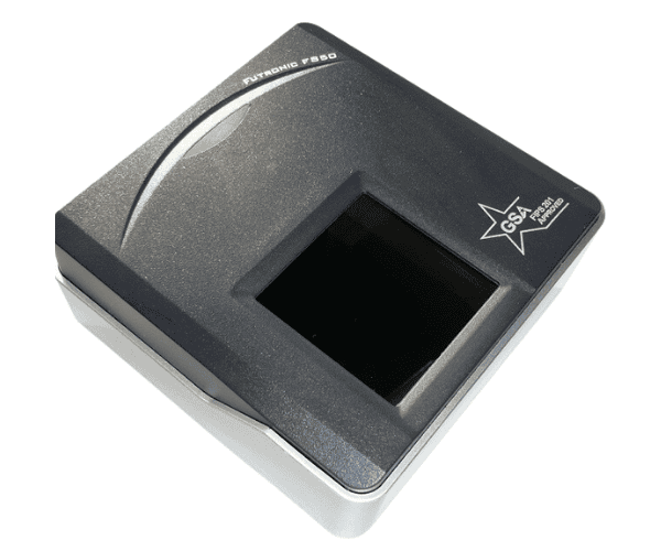 Futronic FS50 FIPS201/PIV Compliant USB2.0 Two Finger Scanner