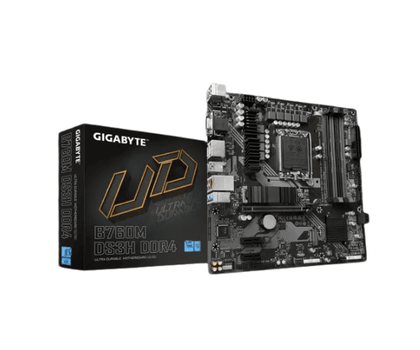 GIGABYTE B760M DS3H DDR4 mATX Motherboard