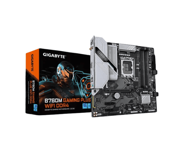 GIGABYTE B760M GAMING PLUS WIFI DDR4 Micro ATX Motherboard