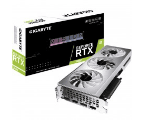 GIGABYTE GeForce RTX 3060 VISION OC 12GB GDDR6 Graphics Card