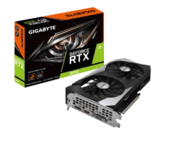 GIGABYTE RTX 3050 WINDFORCE OC 8GB GDDR6 Graphics Card