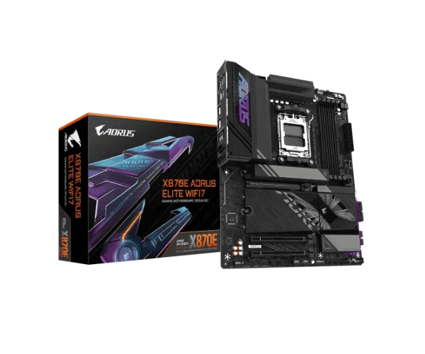 GIGABYTE X870E AORUS ELITE WIFI7 DDR5 AMD AM5 ATX Motherboard