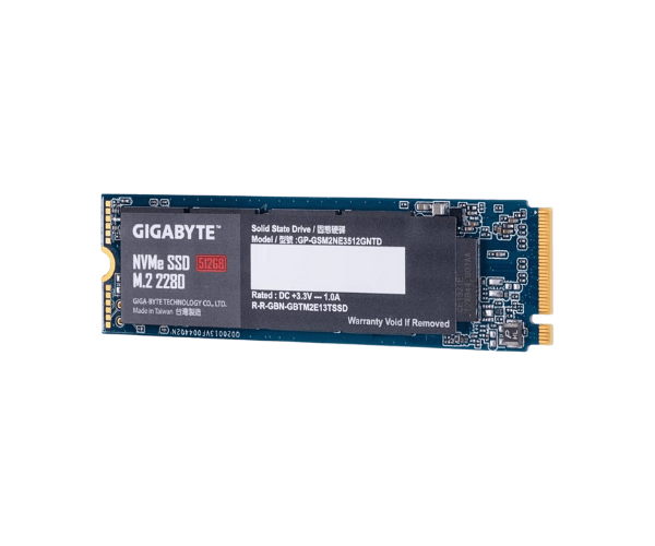 Gigabyte 512GB M.2 2280 PCIe 3.0 x4 NVMe 1.3 SSD