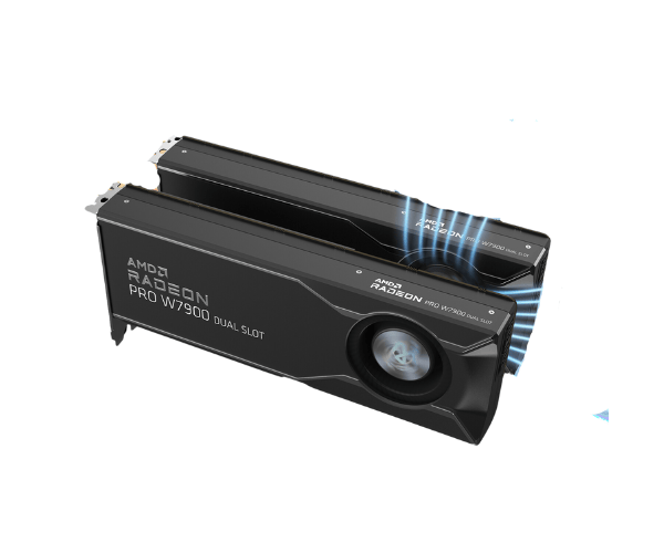 Gigabyte Radeon PRO W7900 Dual Slot AI TOP 48G Graphics Card
