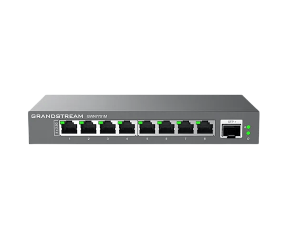 Grandstream GWN7701M 8-Port Unmanaged 2.5G Multi-Gigabit Switch