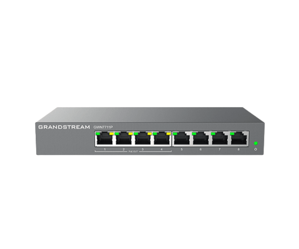 Grandstream GWN7711P Layer 2 Lite 8 Port Managed Switch