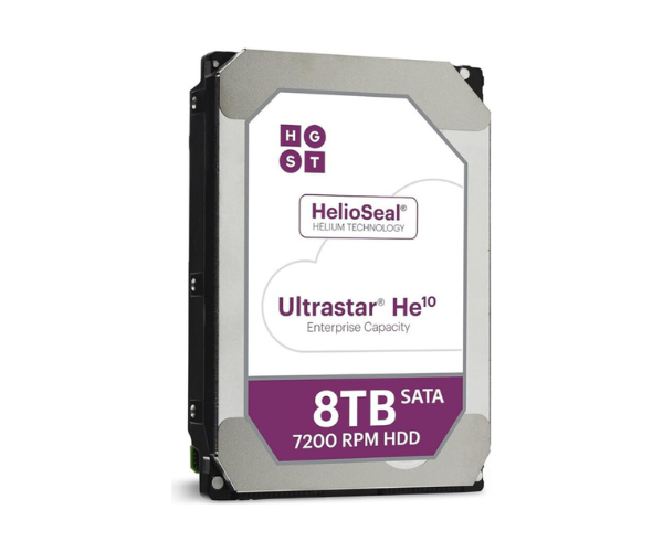 HGST 8TB SATA 6Gbps Hard Drive (HUH721008ALE600) - Reliable Storage with High-Speed Connectivity