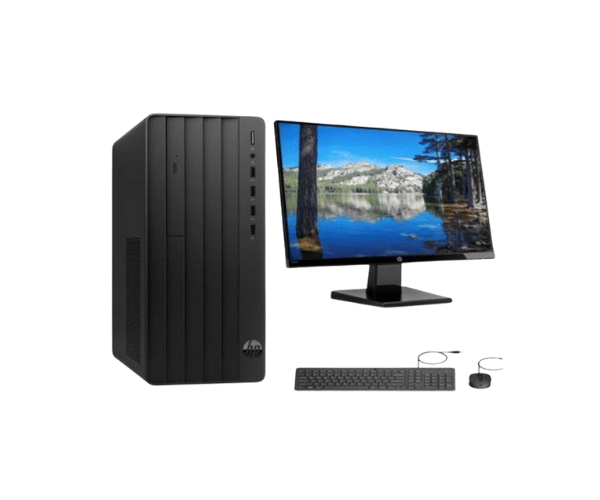 HP 290 G9 Core i5-12400 8GB RAM 512GB SSD DOS Desktop with P204v Monitor Bundle
