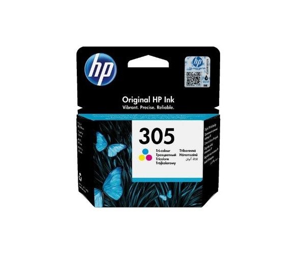 HP 305 Tri-color Original Ink Cartridge (3YM60AE)