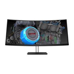 HP Z38c 37.5-Inch 4K UltraWide QHD+ HDMI DP Professional Monitor (#Z4W65A4)