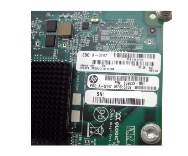HPE 651281-B21 QMH2572 8GB 2-Port FC HBA