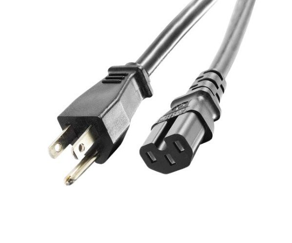 HPE 8121-0973 HP C15 125V 2.5m Notched Power Cord