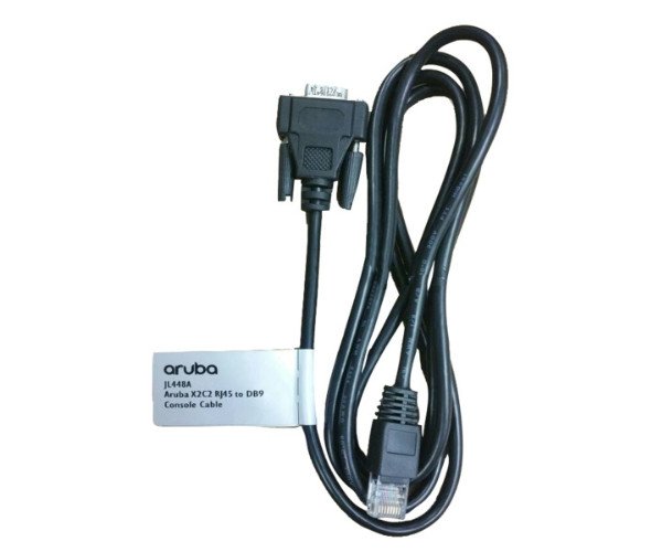 HPE Aruba JL448A X2C2 RJ45 to DB9 Console Cable