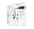 Aruba White Low Profile Box Style Secure Large AP Flat Surface Mount Kit