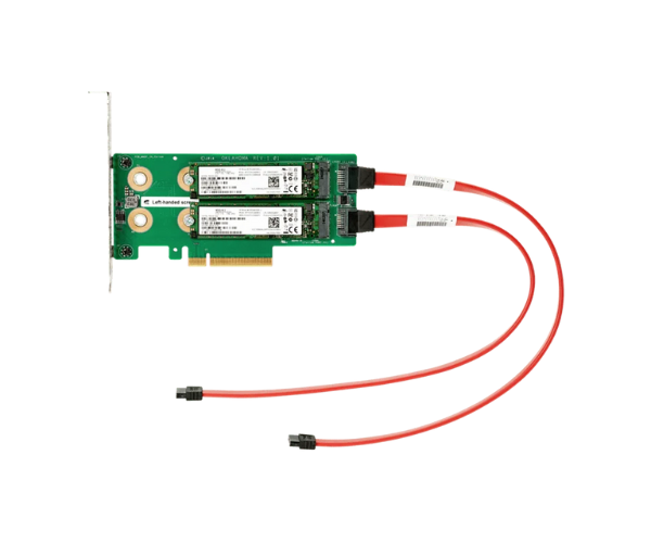 HPE SATA 6G AIC HHHL M.2 SSD Enablement Kit 878783-B21