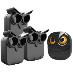 HTZSAFE 1/2 Mile Long Range Wireless Driveway Alarm Outdoor/Indoor Motion Sensor&Detector DIY Security Alert System