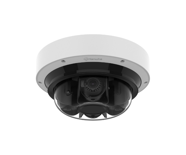 Hanwha PNM-C16083RVQ 4MP x 4 AI IR Multi-directional Dome Camera