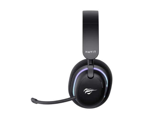 Havit Fuxi-H7 Wireless (Five Mode) Black Gaming Headphone