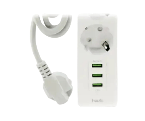 Havit HV-SP8813 3AC Slot+3 USB Switch Power Strip