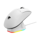 Havit StarBlaze-2 H.KRAKEN Bluetooth (Multi Mode) White-Black Gaming Mouse With RGB Charging Dock