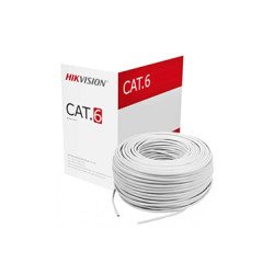 Hikvision Cat-6 White Network Cable