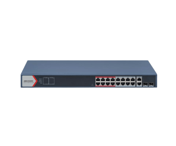 Hikvision DS-3E1318P-EI 16 Port Fast Ethernet Smart POE Switch