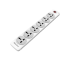 Huntkey SZN601 SIX Socket Child Protection White Power Strip
