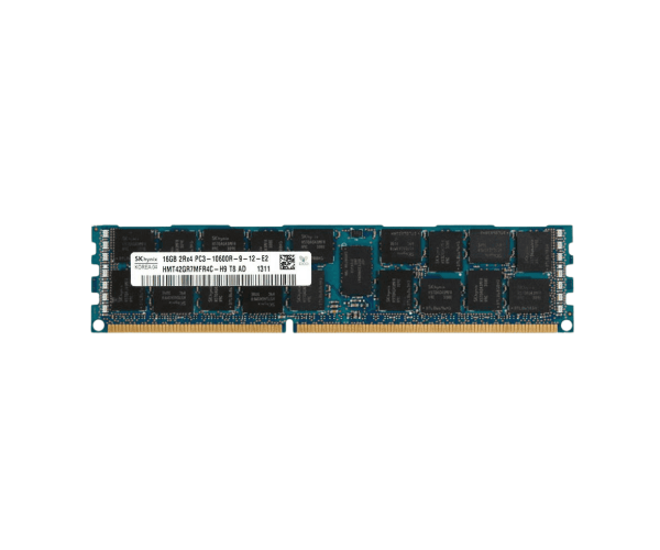 Hynix HMT42GR7MFR4C-H9 16GB PC3-10600 DDR3-1333MHz ECC CL9 DIMM Dual Rank Memory