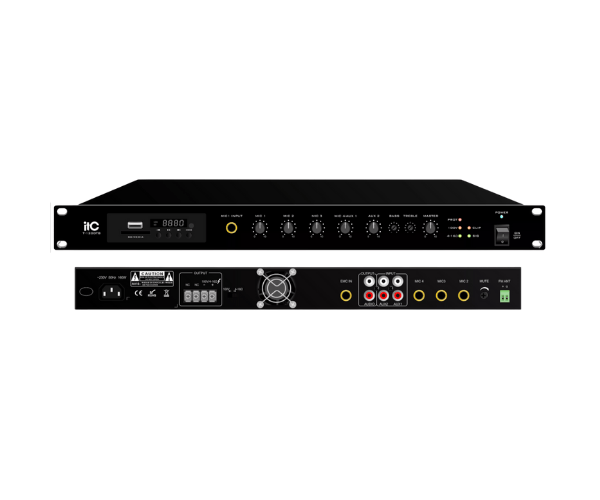 ITC T-500DTB 500W Digital Mixer Amplifier
