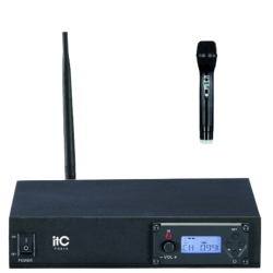ITC T-531A UHF Single Channel Wireless Handheld Microphone with Segment LCD Display