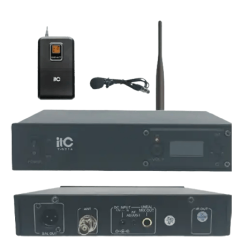 ITC T-531B UHF Single Channel Wireless Microphone with Segment LCD Display