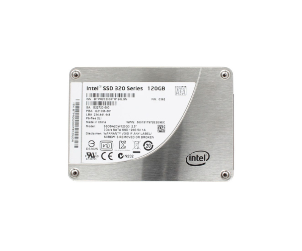 Intel SSDSA2CW120G3 320 Series 120GB Solid State Drive SATA