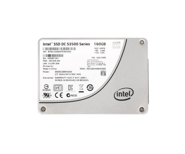 Intel SSDSC2BB160G4 160GB S3500 Series SATA SSD